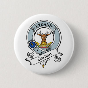 Gordon Clan Badge 2 Inch Round Button