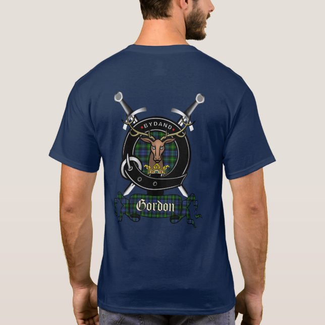 Gordon Clan Badge T-shirt adulte (Dos)