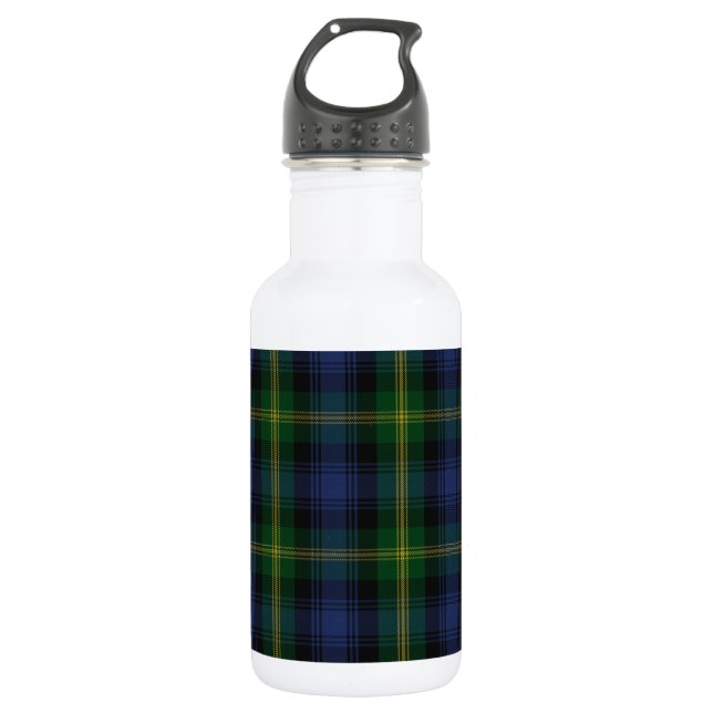 Gordon Clan Family Tartan 532 Ml Water Bottle (Front)