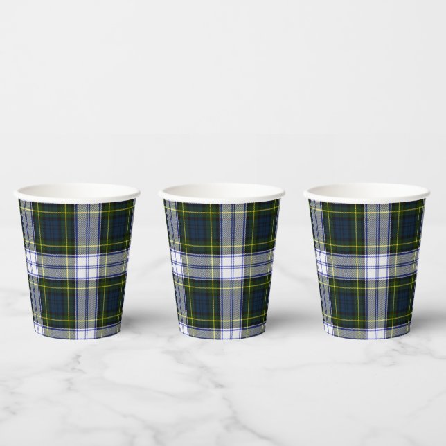 Gordon Dress Plaid Paper Cups (Multi)