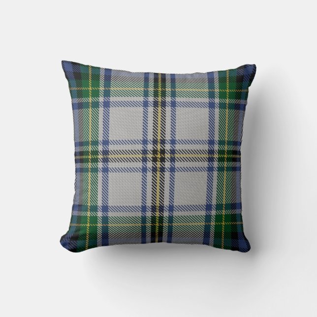 Gordon Dress Tartan Pillow (Front)