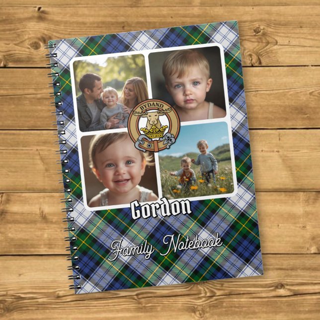 Gordon Family Photo Collage Notebook (Creator Uploaded)