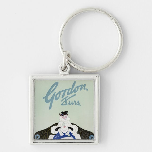 Gordon Furs Keychain (Front)