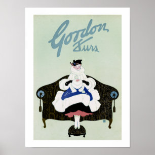 Gordon Furs Poster