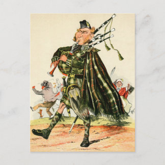 Gordon Highlanders - Piper Postcard