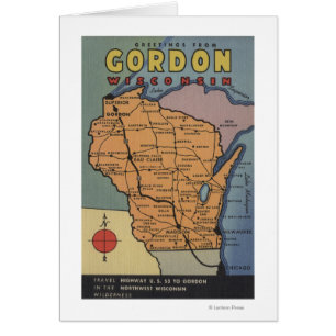 Gordon, le Wisconsin - grandes scènes de lettre