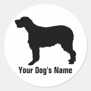 Gordon Setter ゴードン・セッター Classic Round Sticker