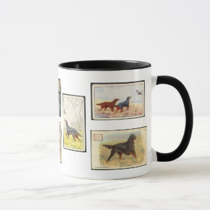 Gordon Setter Cartes Cigarette Mug en céramique