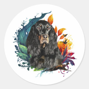 Gordon Setter  Classic Round Sticker