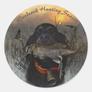 Gordon Setter  Classic Round Sticker