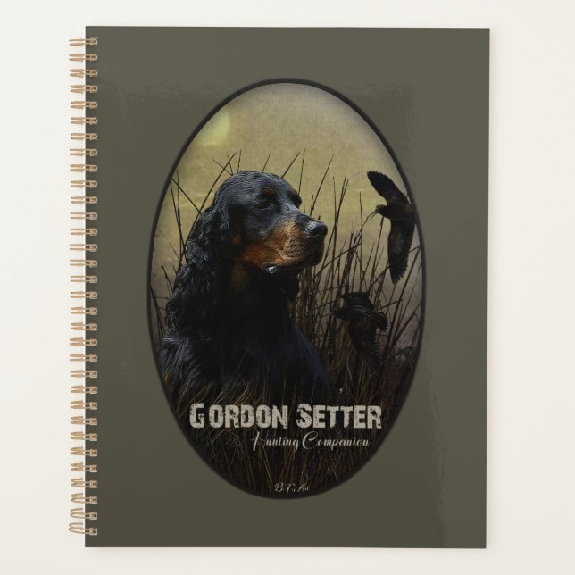 Gordon Setter, compagnon de chasse (Devant)