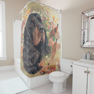 Gordon Setter , Duck hunting Tapestry Poster Throw