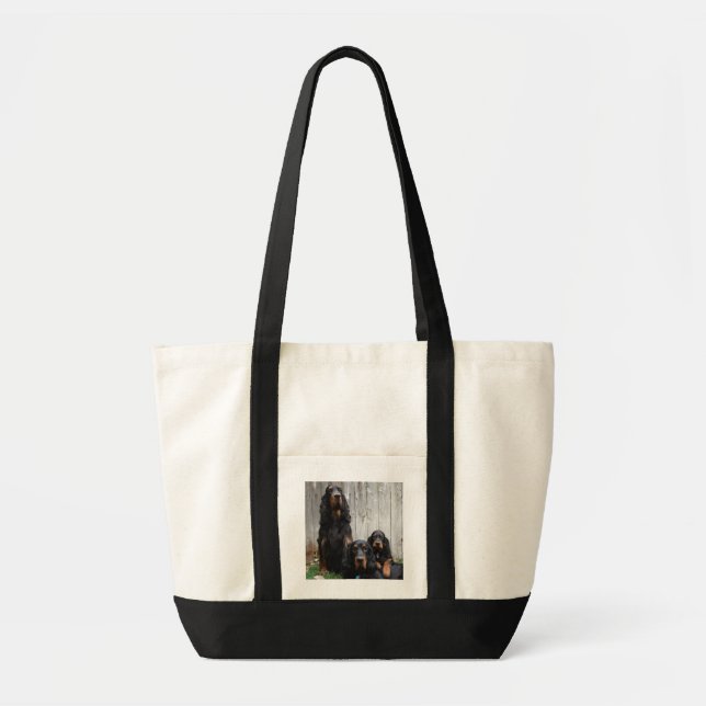 Gordon Setter Generations Tote Bag (Front)