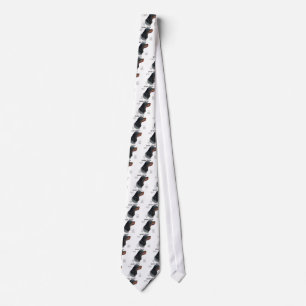Gordon Setter History Design Tie