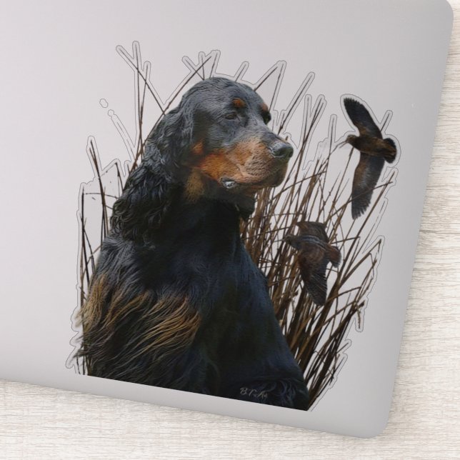 Gordon Setter , Hunting companion   (Detail)