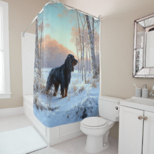 Gordon Setter Let It Snow Christmas