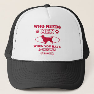 Gordon setter mommy design trucker hat
