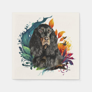 Gordon Setter Napkin
