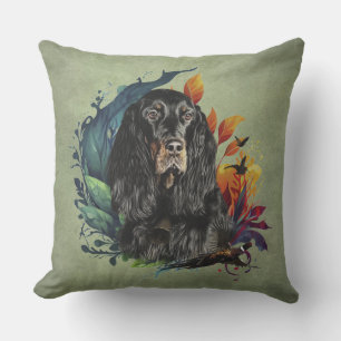 Gordon Setter Outdoor Pillow