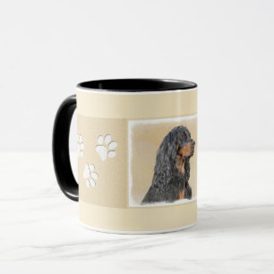Gordon Setter Painting - Cute Original Dog Art Mug