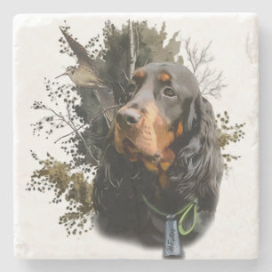 Gordon Setter Stone Coaster
