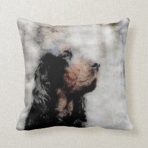 Gordon Setter Throw PIllow