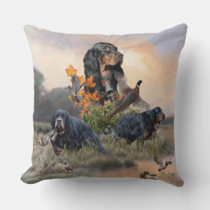 Gordon Setter Throw Pillow