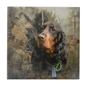 Gordon Setter Tile