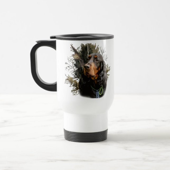Gordon Setter  Travel Mug (Left)