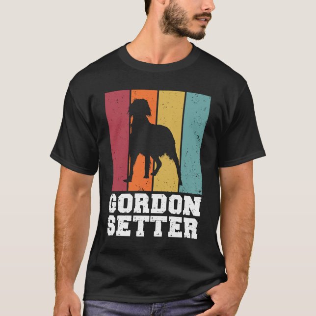 Gordon Setter Vintage  1 T-Shirt (Front)