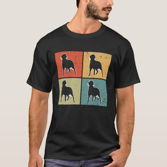 Gordon Setter Vintage  2 T-Shirt (Front)