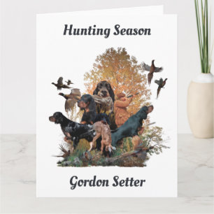 Gordon setters , Art    Card