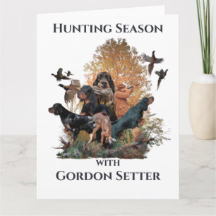 Gordon setters , Art    Card