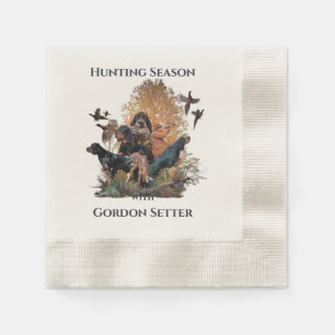 Gordon setters , Art    Napkin