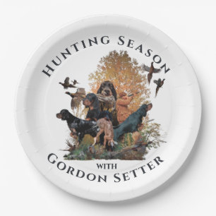 Gordon setters , Art    Paper Plate