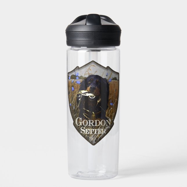 Gordon setters , Art    Water Bottle (Front)