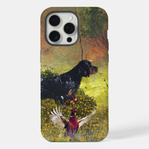 Gordon Setters , Passion for Birds , Art iPhone 15 Pro Max Case