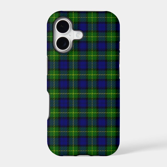 Gordon tartan blue green plaid (Back)