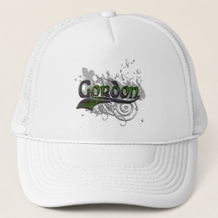 Gordon Tartan Grunge Trucker Hat