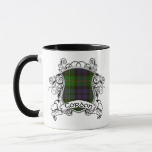 Gordon Tartan Shield Mug