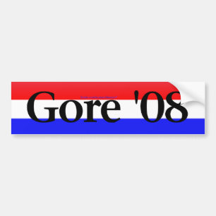 Gore 08 bumper sticker