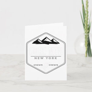 Gore Mountain Ny Snowboard T Card