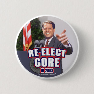 Gore Re-elect Button 