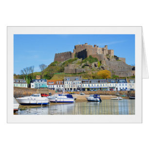 Gorey castle, Jersey card