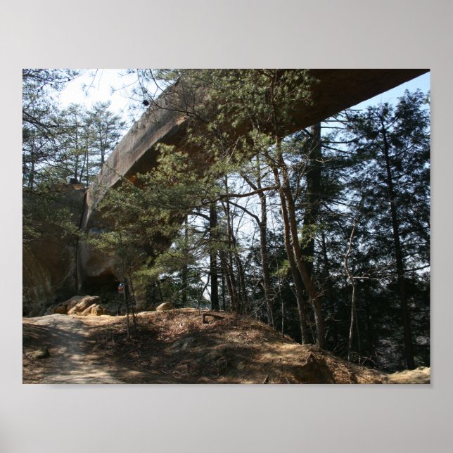 Gorge de la rivière Rouge, KY - affiche de Skybrid (Devant)