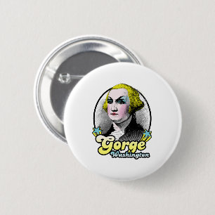 Gorge Washington 2 Inch Round Button
