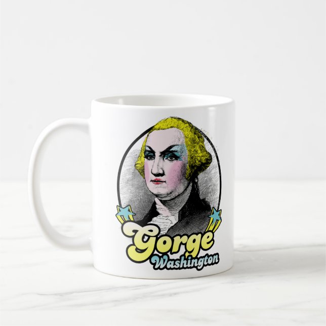 Gorge Washington Coffee Mug (Left)