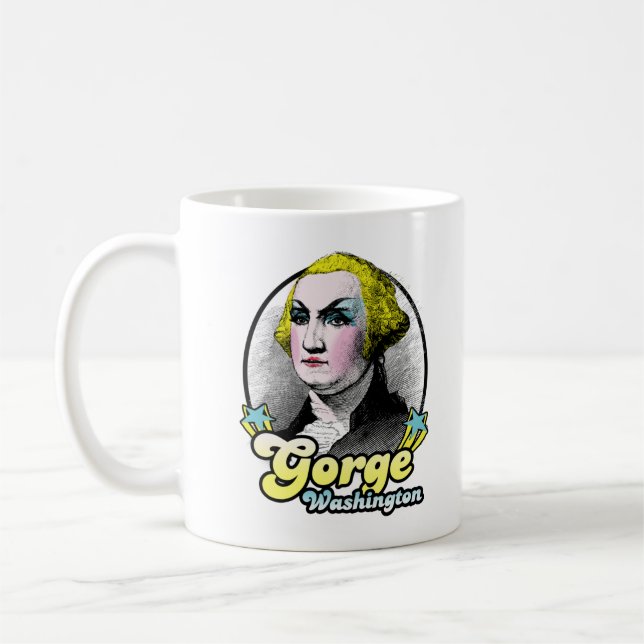 Gorge Washington Coffee Mug (Left)