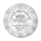Gorgeous 60th Wedding Anniversary Favours, Diamond