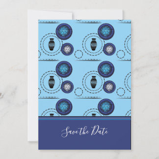 Gorgeous African Print Ankara Fabric Invitation